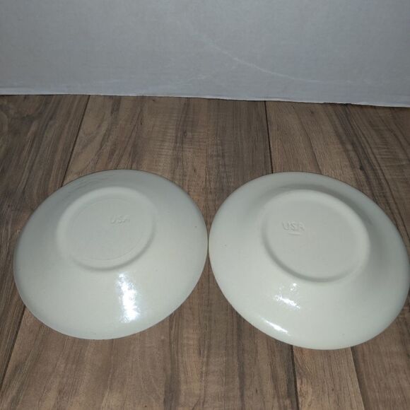 Cavalier Royal China USA Blue Colonial Heritage Set of 2 Small Plates 6½"in - Picture 3 of 7